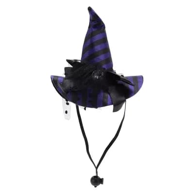 Cute Pet Holiday Headdress for Halloween 5.12"x5.91" Purple 1 pc