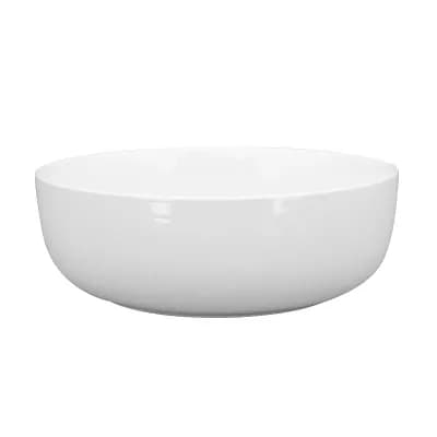 Mingle & Co. Whiteware Low Serving Bowl