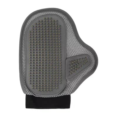 1 pc Steel Needle Pet Grooming Gloves for Bathroom Pet Store Grey