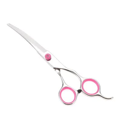1 pc Convenient Pet Trimmers for Pets Shop Pink Silver Tone