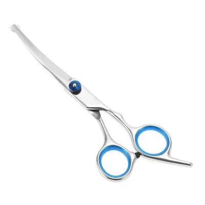 1 pc Round Head Pet Scissors for Pets Shop 6.69"x2.2"(L*W)