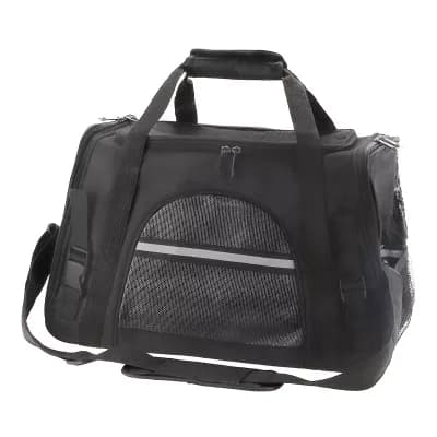 Dog Carrier Cat Carrier, Puppy Carrier for Small Cats Dogs Puppies up to 13 Lbs, Black