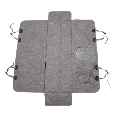 Waterproof Durable Car Seat Cover for Pet Grey 1 pc