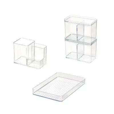 iDesign 3 pc Makeup Organizer Set