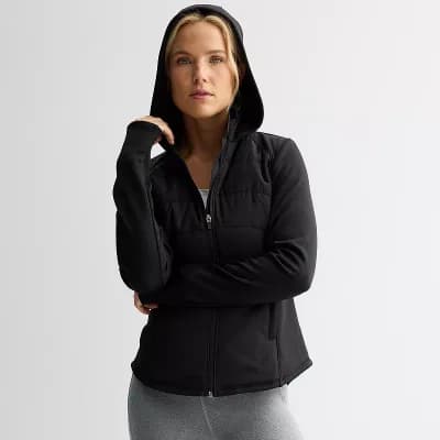 Petite Tek Gear® Mixed Media Jacket