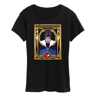 Disney's Snow White Evil Queen Women's Mirror Mirror Graphic Tee