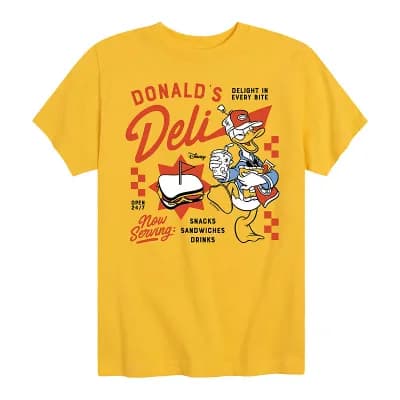 Disney's Mickey Mouse & Friends Donald Duck Boys 8-20 Deli Graphic Tee