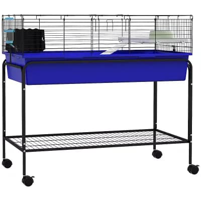 PawHut 39inch Small Animal Cage Guinea Pig, Hedgehog, Ferret Pet Habitat