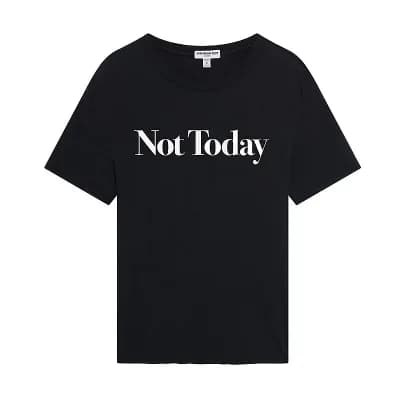 Juniors' Suburban Riot "Not Today" Loose Graphic Tee
