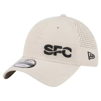 Men's New Era Tan Seattle Sounders FC Active 9TWENTY Adjustable Hat