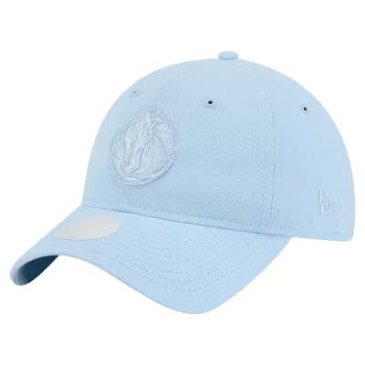 Women's New Era Light Blue Dallas Mavericks Colorpack 9TWENTY Adjustable Hat