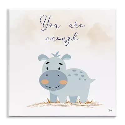 Stupell Home Decor You Are Enough Inspirational Plaque Wall Art