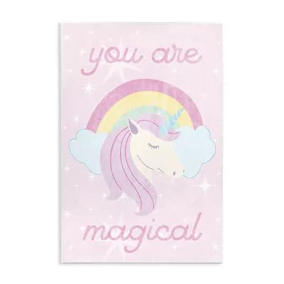 Stupell Home Decor Magical Sparkle Unicorn Wall Plaque Art