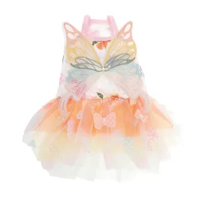 Dog Dresses, Stylish Butterfly Girls Dog Clothes, Dog Princess Dresses, Cute Summer Costume