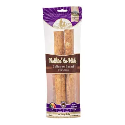 Fieldcrest Farms Nothin' to Hide 10" Bagels Bacon Flavor Premium Dog Chew - 6.38 oz(Pack of 2)