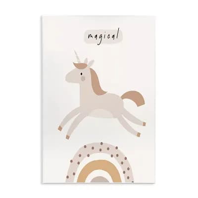 Stupell Home Decor Magical Unicorn & Rainbow Wall Plaque