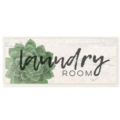 Stupell Home Decor Laundry Room Plaque Wall Art