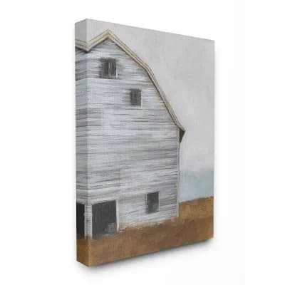 Stupell Home Decor Worn Old Barn Canvas Wall Art