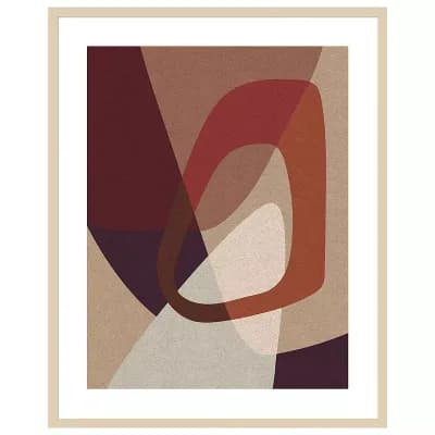 Pictura 1 by Design Fabrikken Wood Framed Wall Art Print