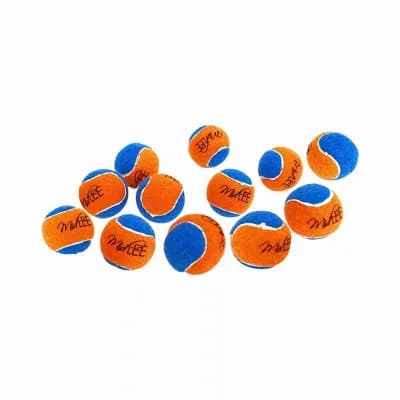Midlee Squeaky Mini Tennis Ball For Dogs- Pack Of 12