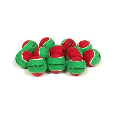 Midlee Merry Christmas Dog Tennis Balls