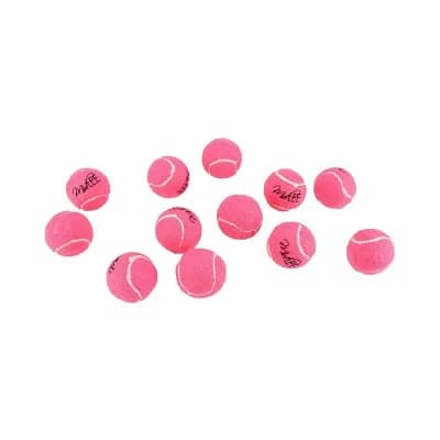 Midlee Mini Squeaky Dog Tennis Balls (pack of 12)