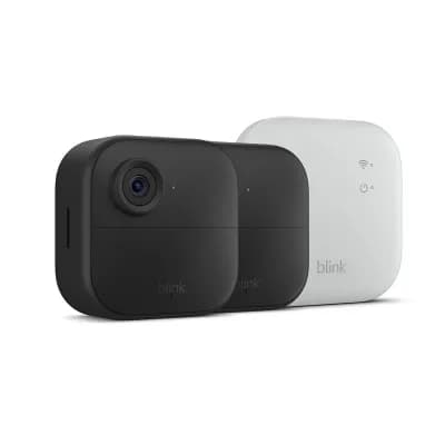 Blink 2 pc Wireless Security Camera System with 400′ Range and Sync Module XR