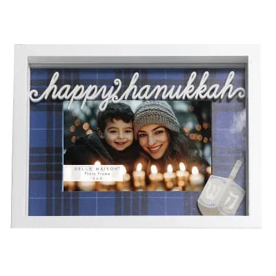 Happy Hanukkah Table Top Photo Frame