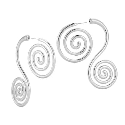 WINX Swirl Front-Back Earrings