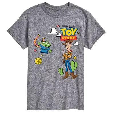 Disney's Toy Story Men's Collage Graphic Tee