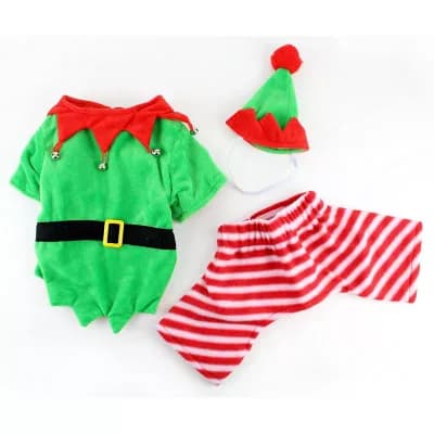Midlee Dog Elf Costume
