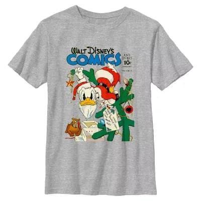 Boys 6-20 Disney's Donald Duck Comics Christmas Graphic Tee