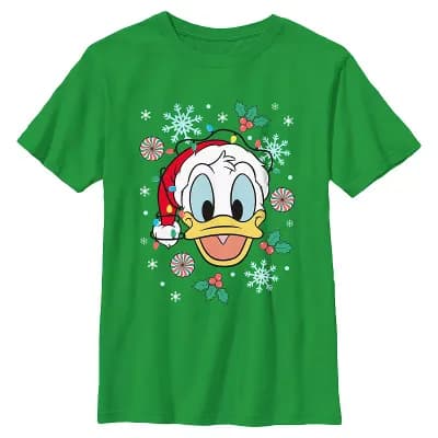 Boys 6-20 Disney's Donald Duck Christmas Graphic Tee