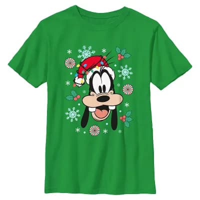 Boys 8-20 Disney's Goofy Christmas Ornaments Graphic Tee