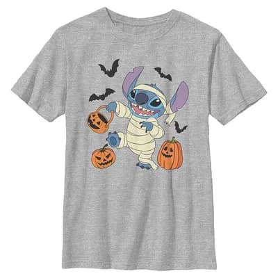 Boys 8-20 Disney's Stitch Trick Or Treating Graphic Tee