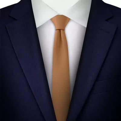 Men's Solid Ultra Skinny Tie