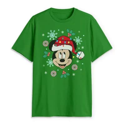 Men's Disney's Mickey Mouse Christmas Graphic Tee