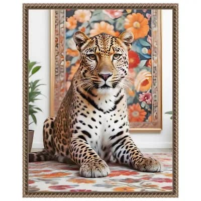 Summer Home by Uma Gokhale Framed Canvas Wall Art Print