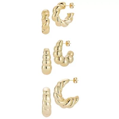WINX Trip Hoop Earrings Set