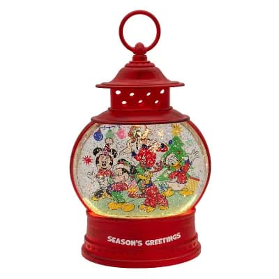 Disney's Mickey Mouse & Friends 10-Inch LED Lighted Lantern with Spinning Glitter Water