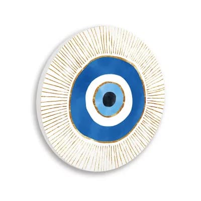Stupell Home Decor Contemporary Nazar Shape Wall Plaque