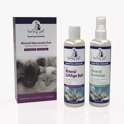 Smiley Pet Mineral Cleanser & Revitalizing Leave in Spray Set for Pets