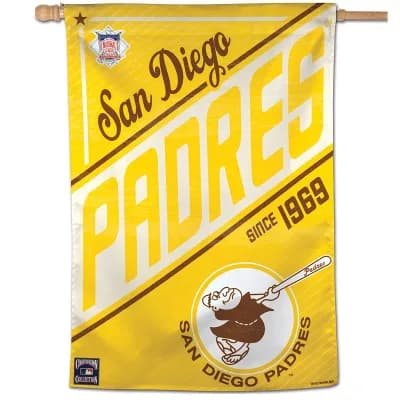 WinCraft San Diego Padres 28" x 40" Since 1969 Single-Sided Vertical Banner