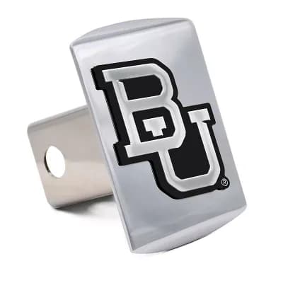 WinCraft Baylor Bears Premium Metal Chrome Hitch Cover