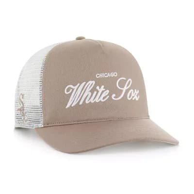 Men's '47 Brown Chicago White Sox Foundational Mesh Hitch Adjustable Hat