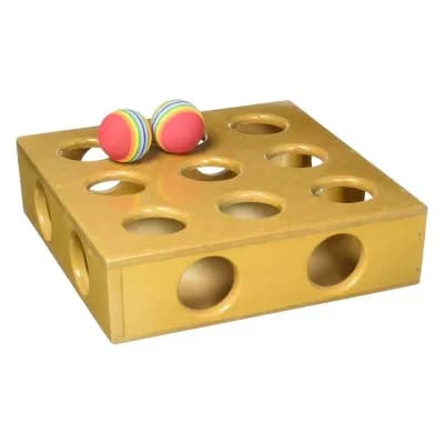 Pioneer Pet Smartcat Peek-a-Prize Toy Box with 2 Toys Cat Toy