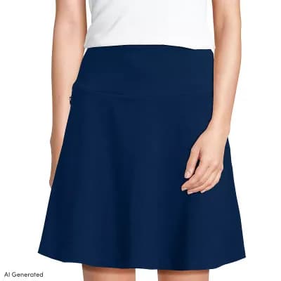 Petite Lands' End Starfish Drop Waist Skirt