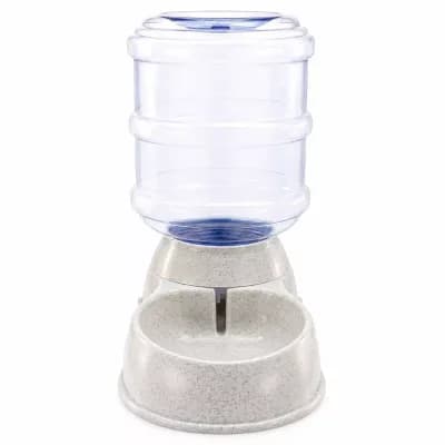 3.5L/1Gal Automatic Pet Water Dispenser, Self-Dispensing Gravity Water Feeder for Cats & Dogs