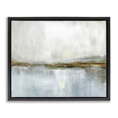 Stupell Home Decor Cloudy Abstract Landscape Canvas Wall Art