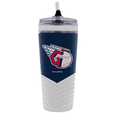 WinCraft Cleveland Guardians 26oz 4D Flex Ice Shaker Bottle